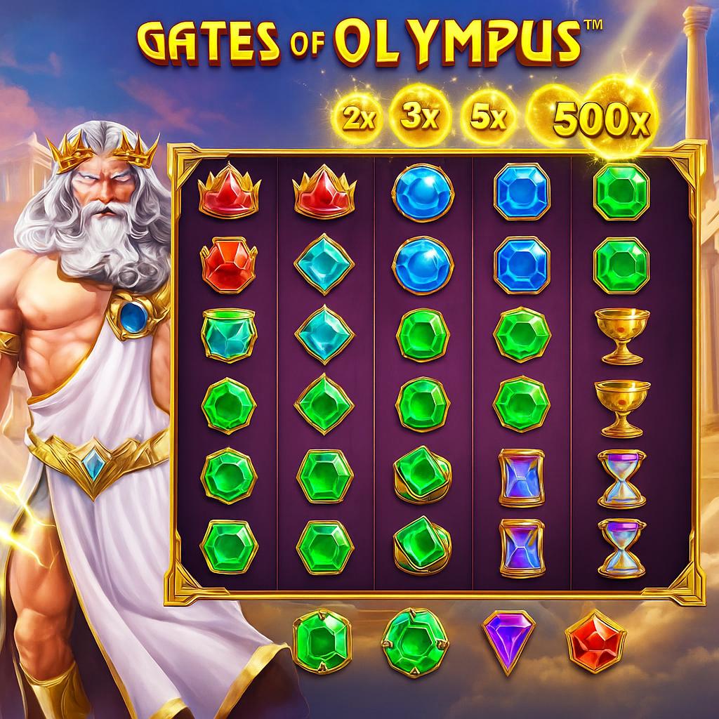 Ice Casino - Gates of Olympus Slot Game