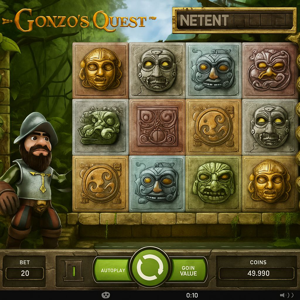 Ice Casino - Gonzo's Quest Slot Game