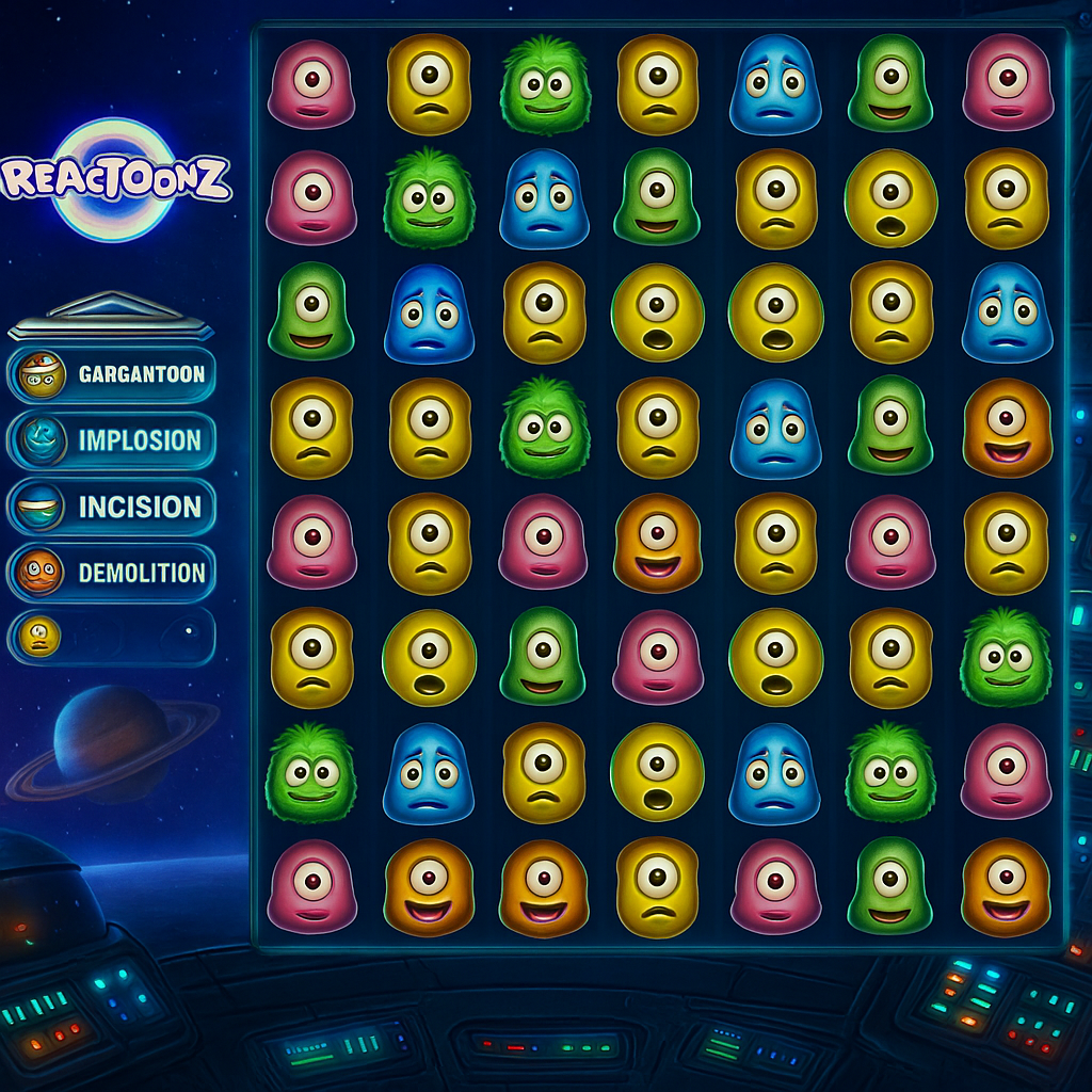 Ice Casino - Reactoonz Slot Game