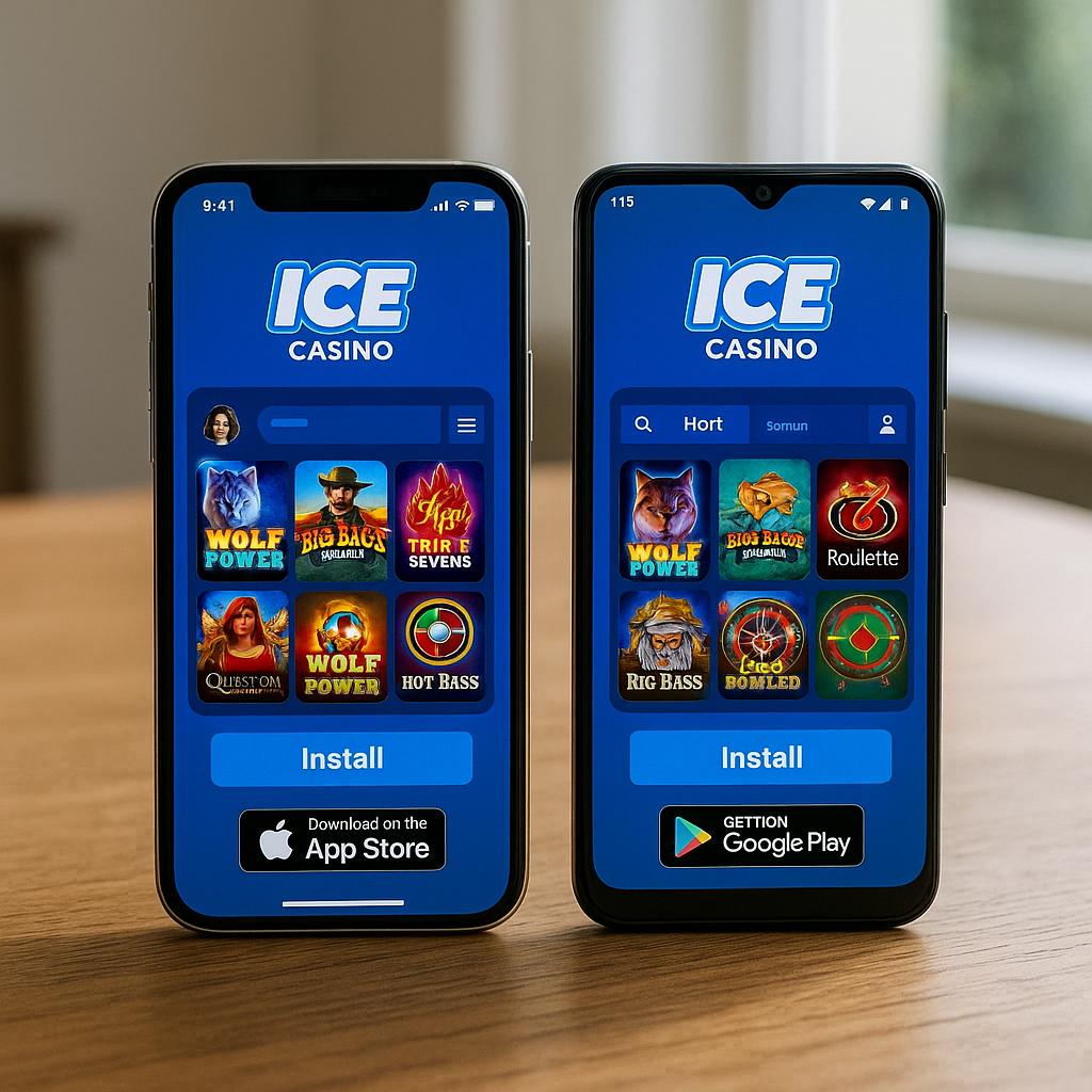 Ice Casino - Aplikacje Mobilne iOS i Android