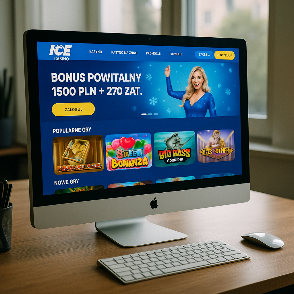 Ice Casino - Intuicyjny Design Platformy
